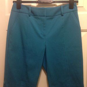 NWT Tanner Doncaster Teal Blue Shorts size 6